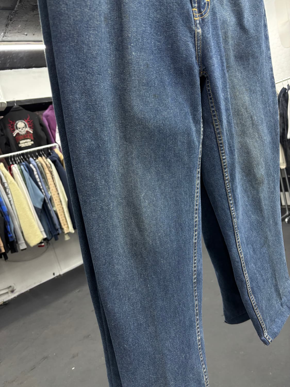 타미 힐피거 올드스쿨 빅로고 데님팬츠 상품이미지7