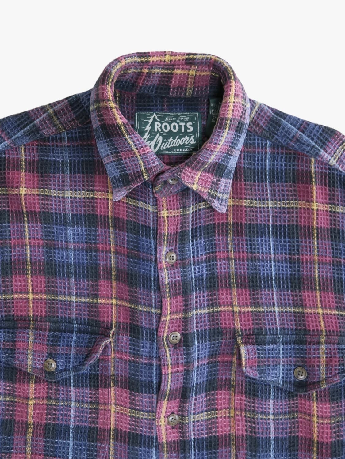 일본 빈티지 체크 셔츠 (M size) 상품이미지1