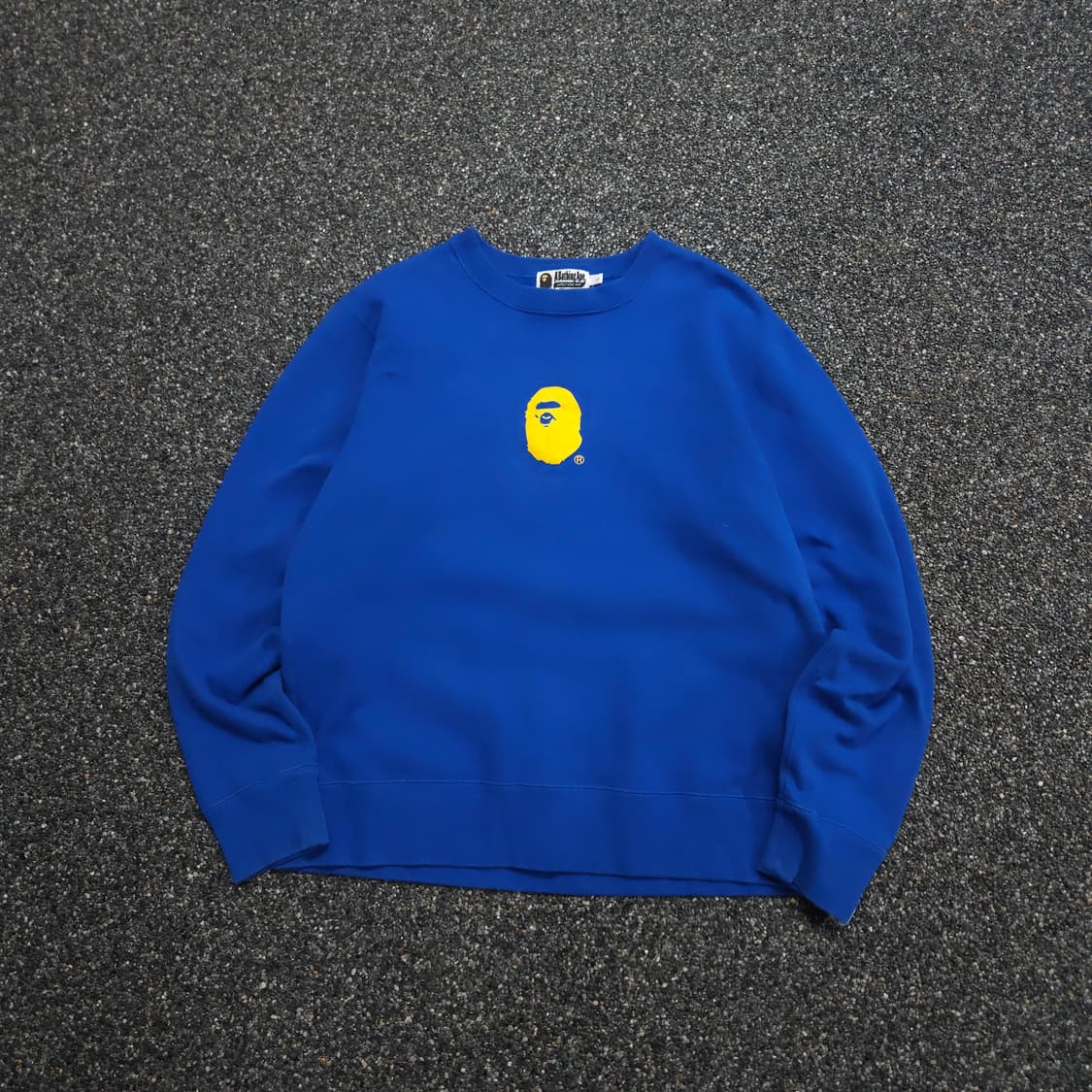 베이프 빅사루 스펠아웃 크루넥 스웻 셔츠 (L) 상품이미지1