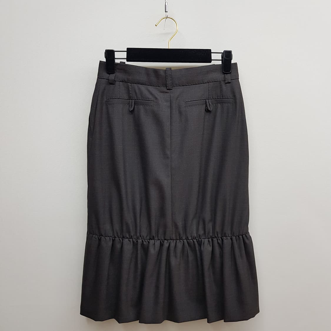 루이비통  울 블렌드 프릴 스커트 38사이즈 상품이미지3