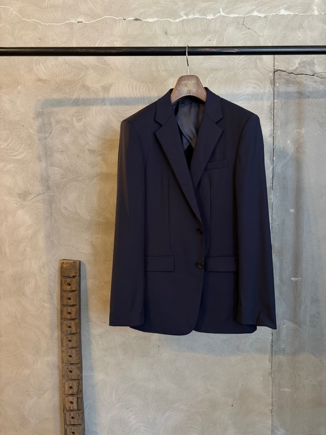 솔리드옴므 네이비 블레이저 100 상품이미지10