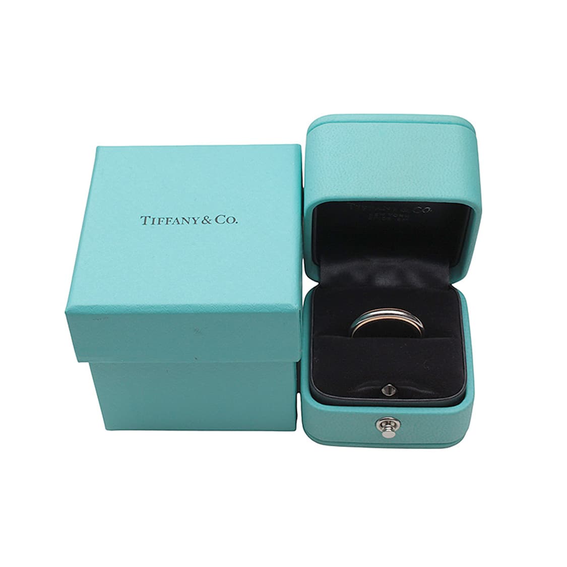 티파니앤코 밀그레인 콤비 750옐로골드 플래티늄 반지 (국내 12호) 상품이미지5