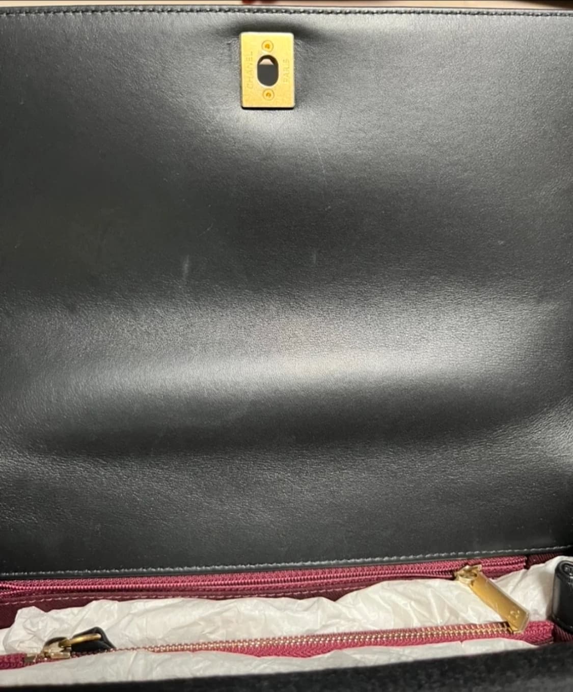 샤넬 코코 핸들 쉐브론 블랙 미듐 상품이미지5