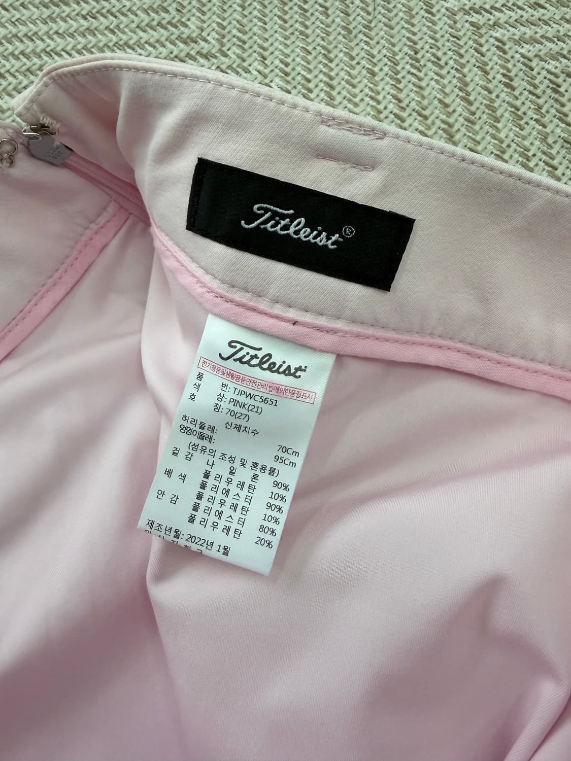정품) 타이틀리스트 여성 골프 스커트 치마 70(27) 상품이미지7