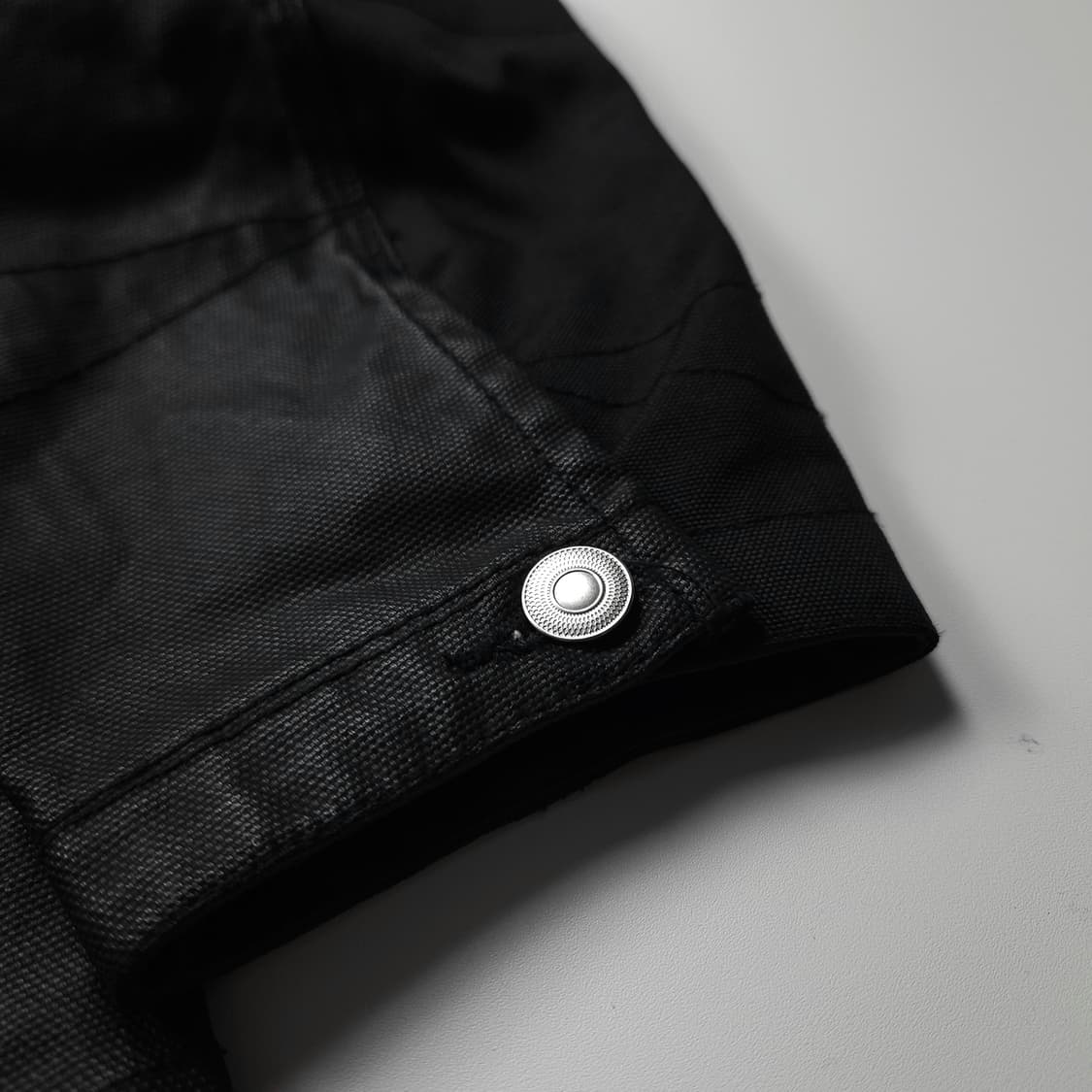 디스이즈네버댓 유틸리티 블랙 코팅 트러커 자켓 (L) 상품이미지3