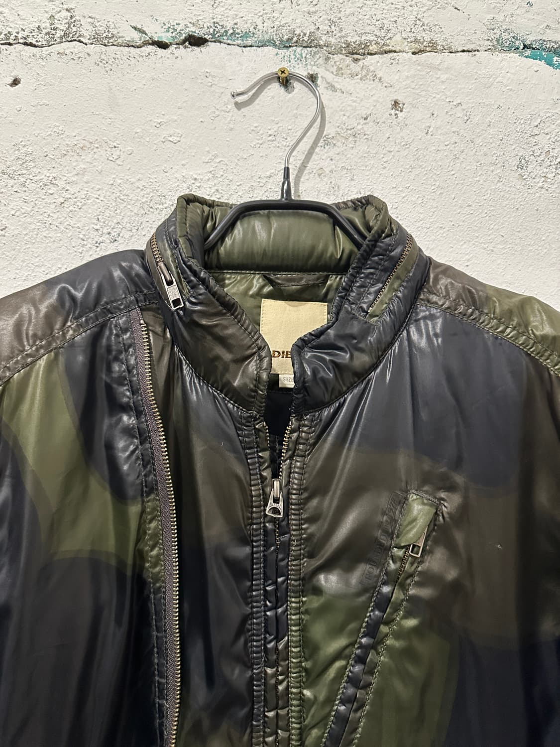 디젤 밀리터리 패딩 자켓 상품이미지2