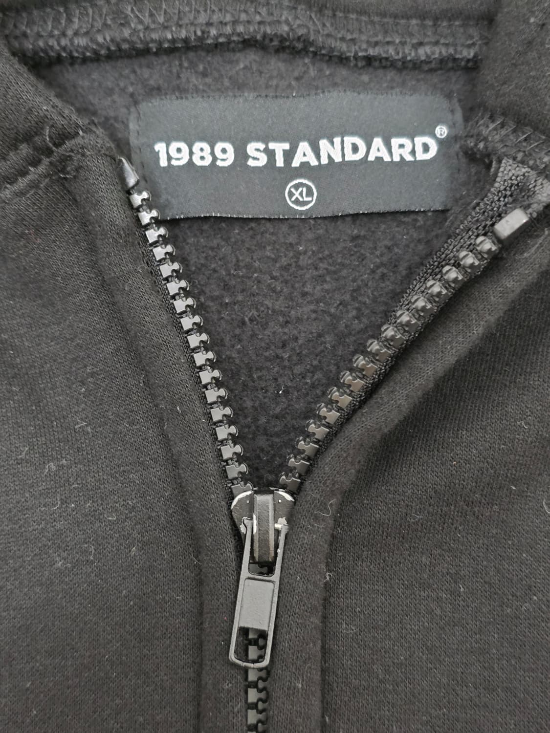 1989 스탠다드 스몰로고 기모 후드집업 XL 상품이미지3