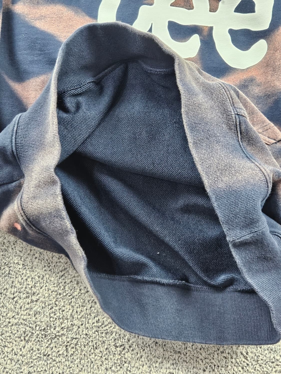 LEE 다잉 워시드 커스텀 스웻 후드 티셔츠 ( XL ) / 10943 상품이미지10