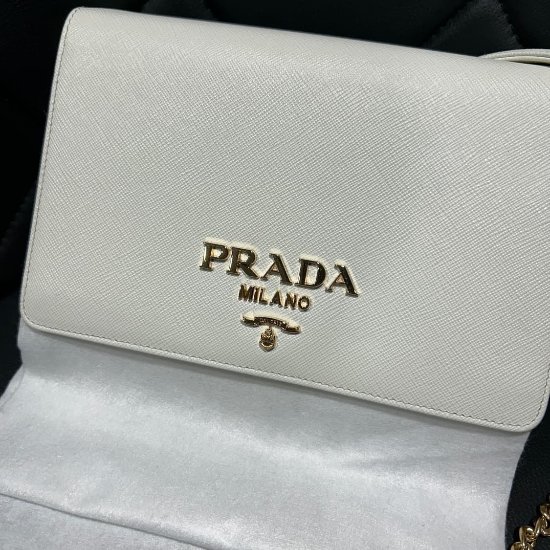 프라다 사피아노 가죽 체인 숄더백 상품이미지2