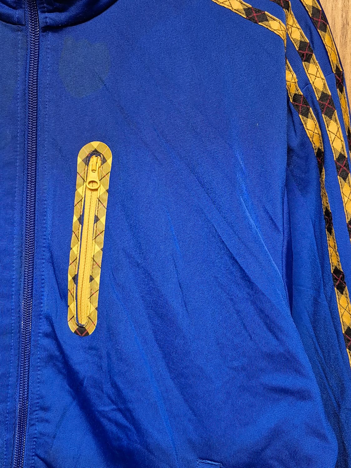 ADIDAS YELLOW CHECK POINT JERSEY  상품이미지5