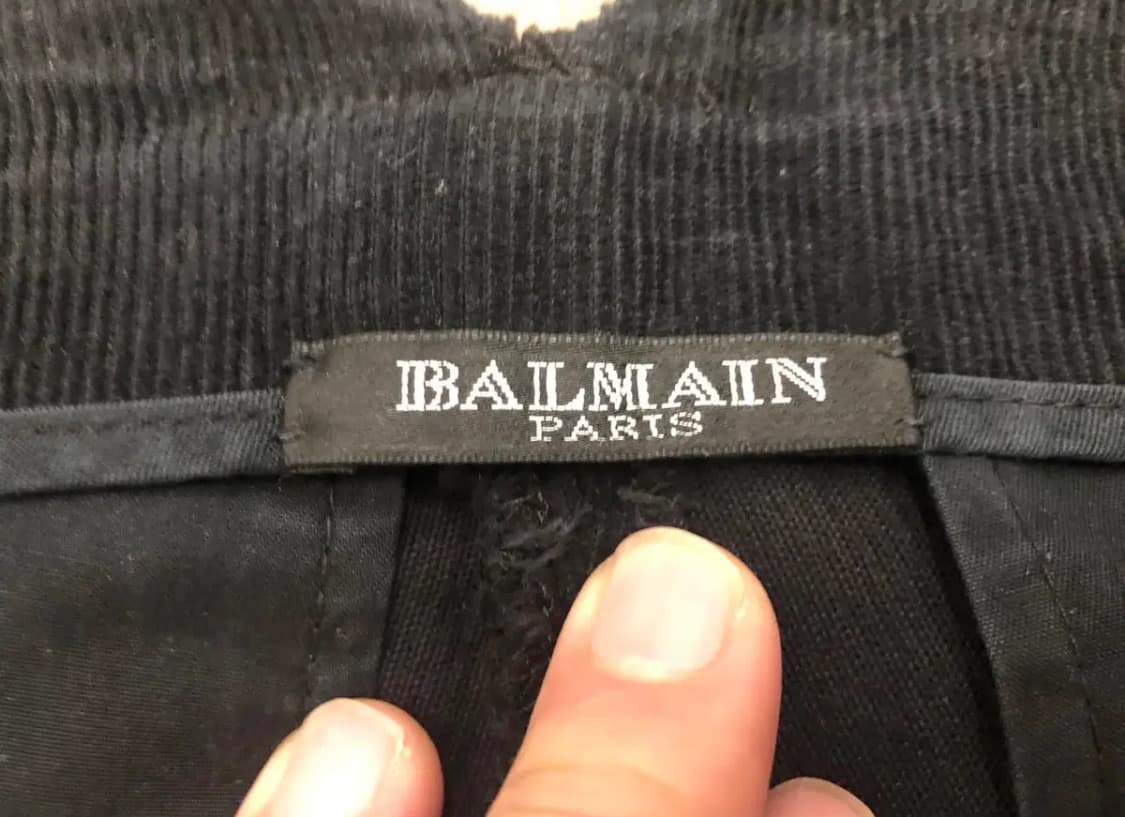 BALMAIN 발망 쿄듀로이 팬츠(코튼/엘라스틴)36사이즈 상품이미지7