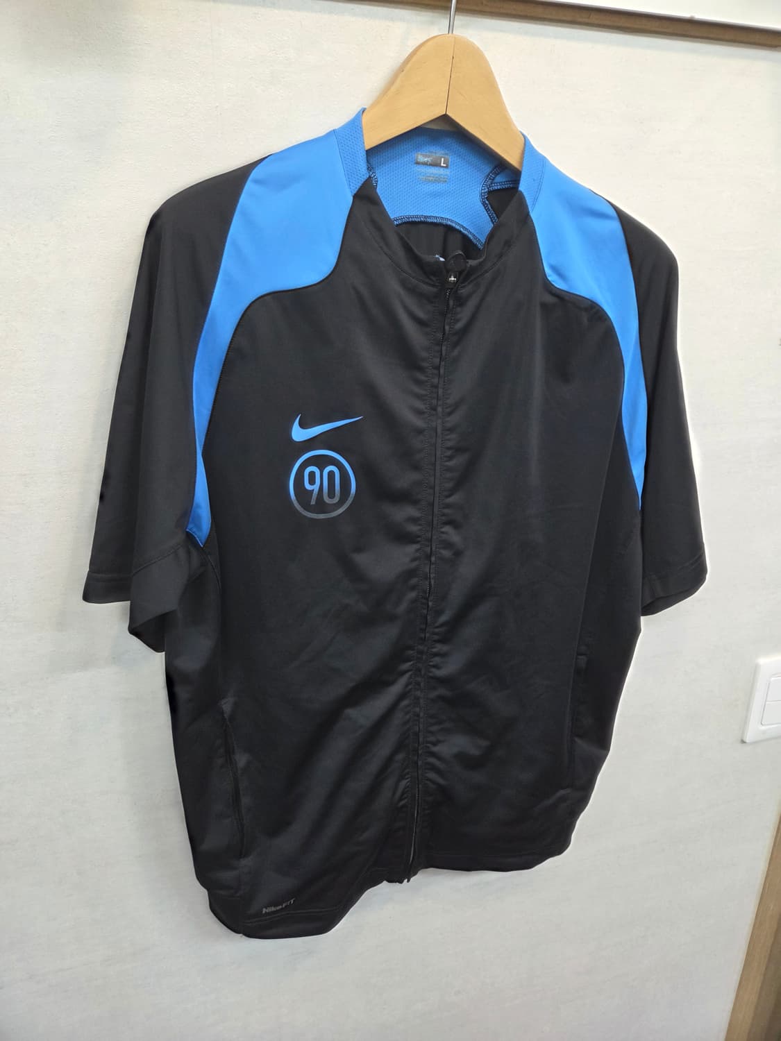 나이키 올드스쿨 빈티지 토탈90 축구 져지집업 반팔 L 상품이미지5
