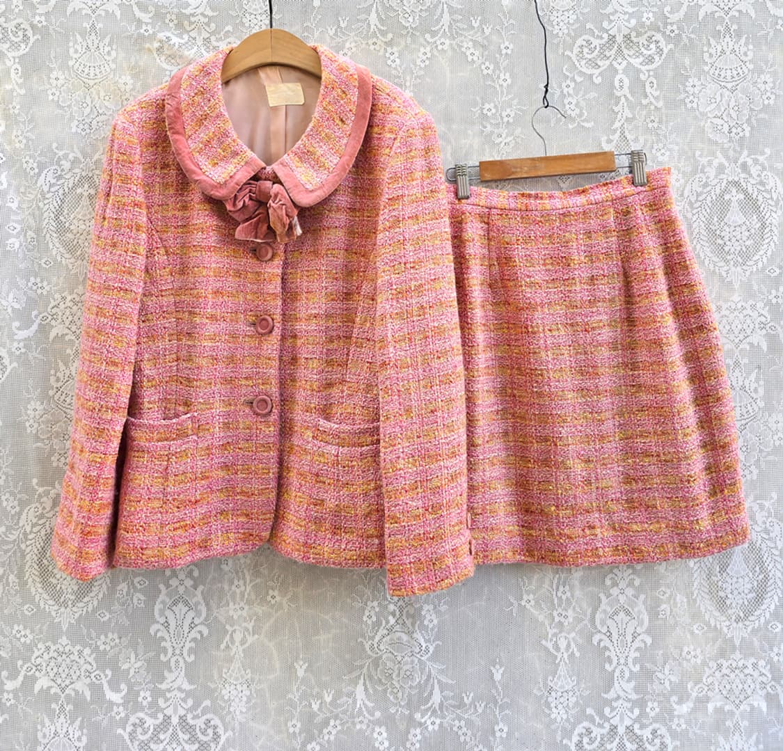 핑크하우스 ketty 울 트위드 셋업 상품이미지3