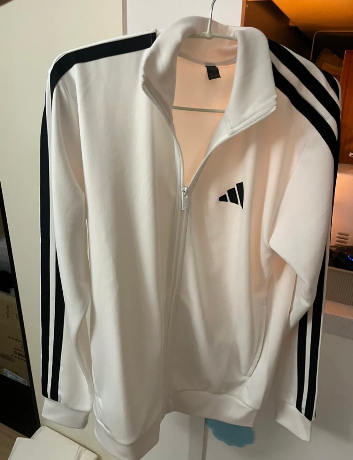 아디다스 휜색 져지 상품이미지1