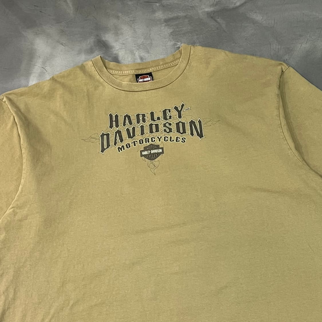  USA 할리데이비슨 크롬 프린팅 반팔티 y15705 상품이미지3