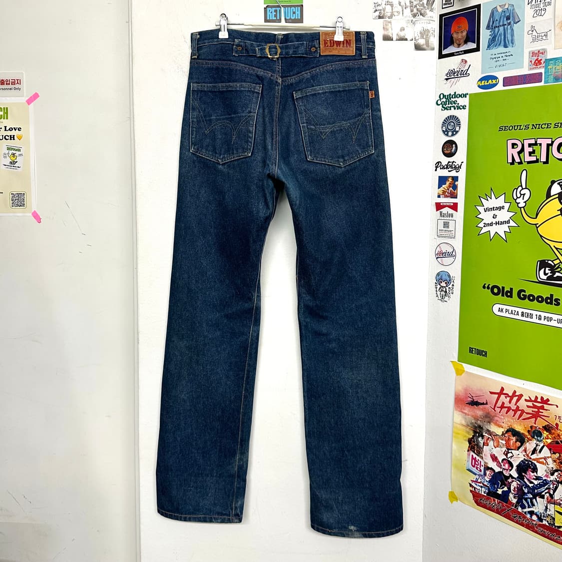 90‘s 에드윈 재팬 셀비지 데님진 상품이미지5