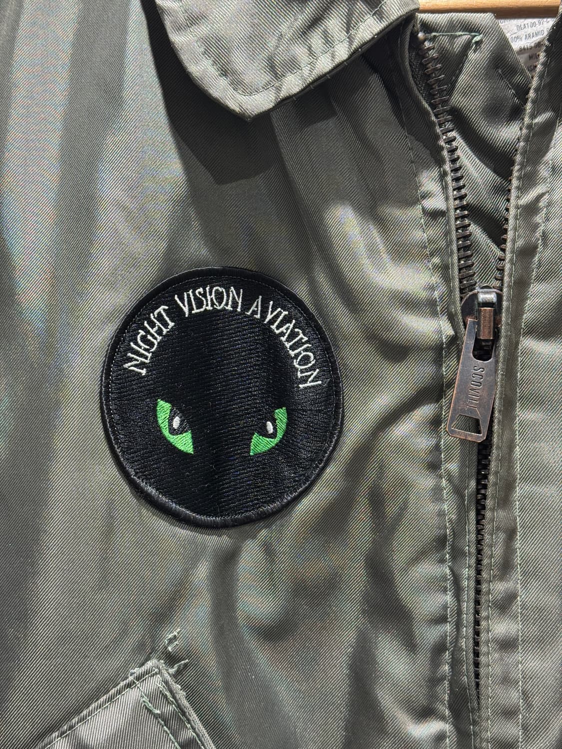 90s USN CWU-45P 플라이트 자켓 (라지) 상품이미지2