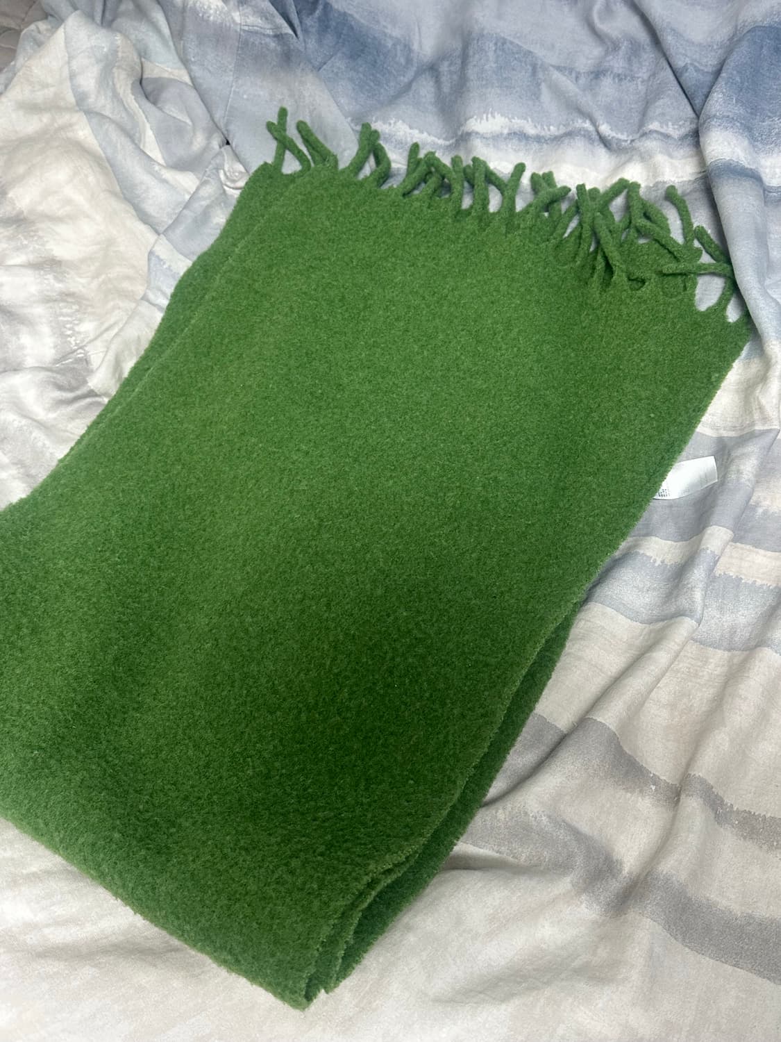 유니클로 수플레 얀 청키스톨 그린 상품이미지3