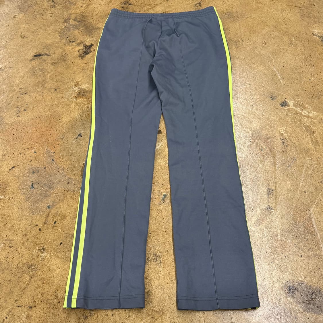 [정품/90] 아디다스 삼선 트레이닝 바지 그레이 형광 b14 상품이미지3