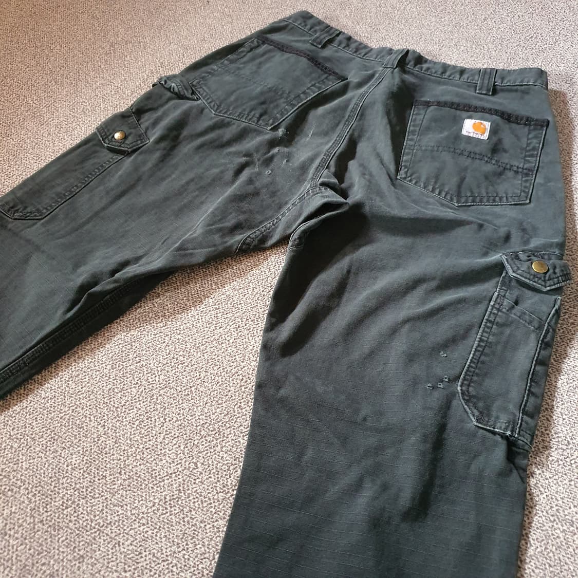 칼하트 Ripstop cargo B342 BLK  No.56 상품이미지8