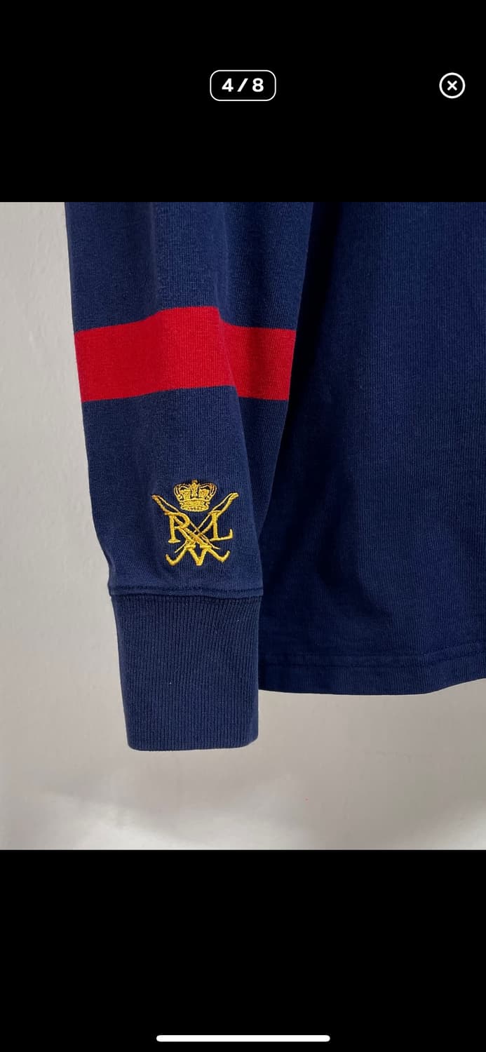 희귀) 폴로 빅포니 치프키프 아노락 롱슬리브 럭비티 상품이미지4