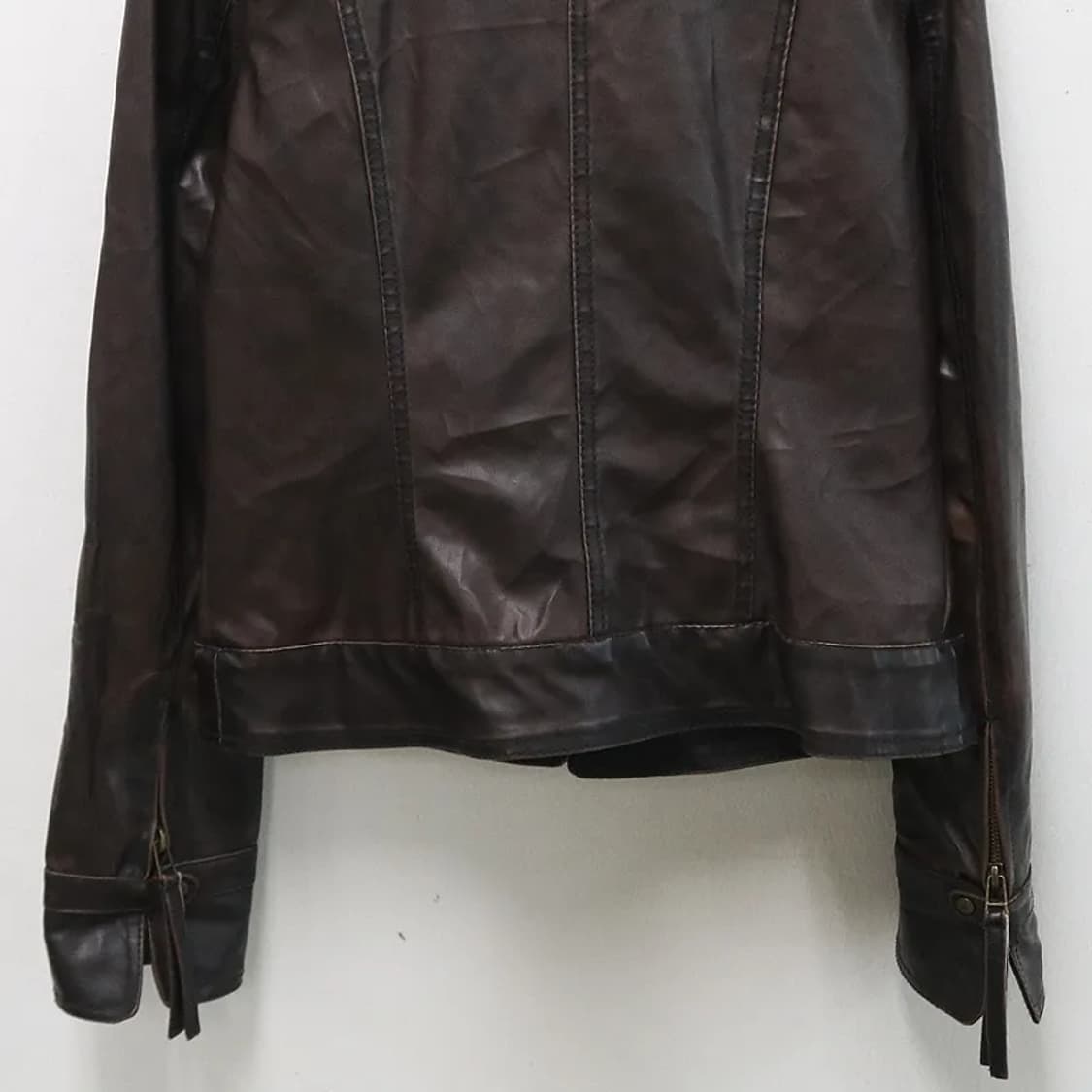  BB DAKOTA 브라운 페이크 레더 자켓 60361 상품이미지6