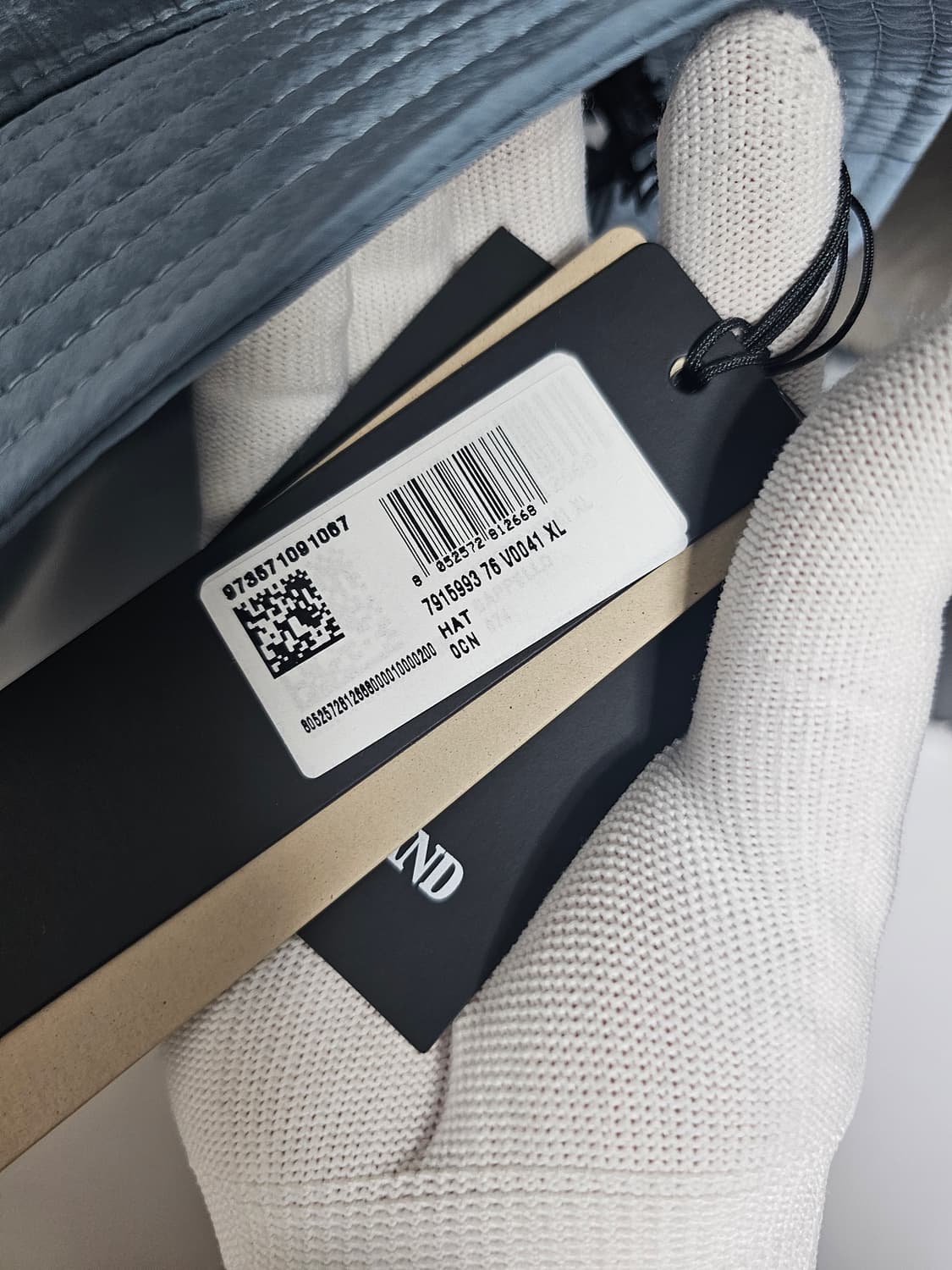 스톤아일랜드 나일론 메탈 버킷햇 (새상품) 상품이미지3