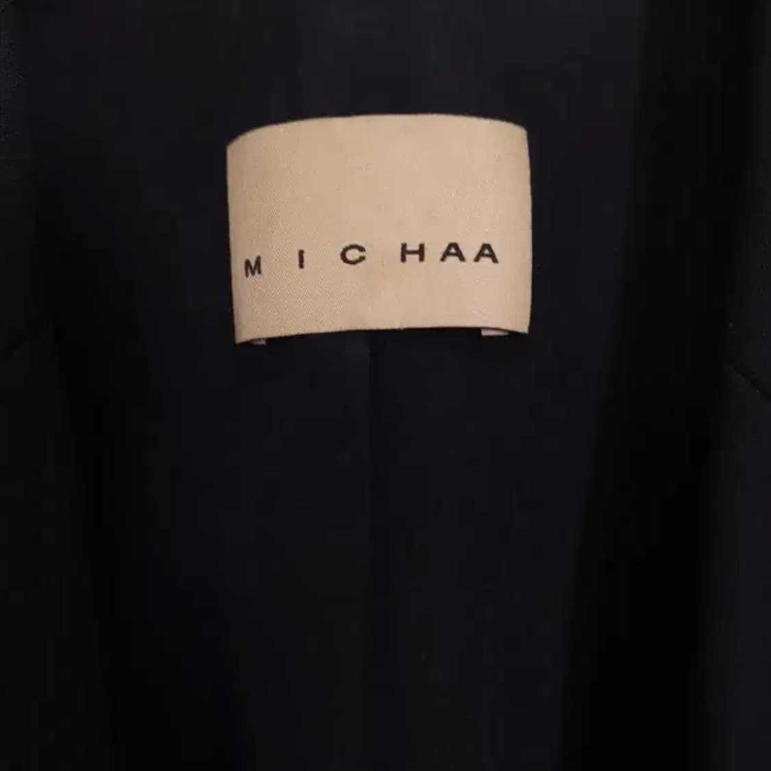 미샤 블랙 더블 버튼 자켓 85 상품이미지7