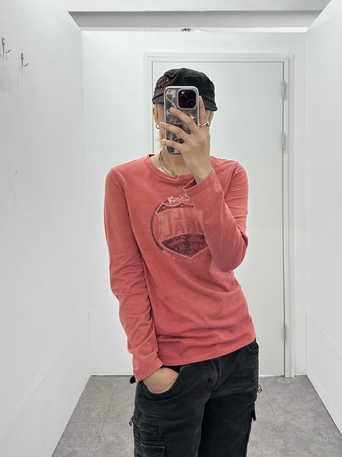Get used dusty pink long sleeve 상품이미지1