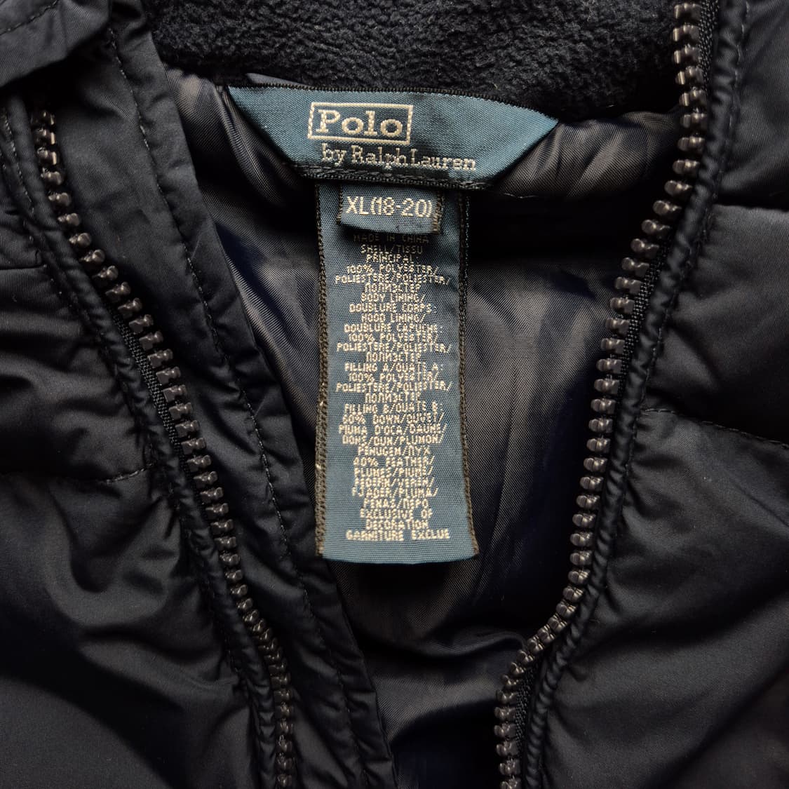 [XL(18-20)] 폴로 랄프로렌 빅포니 패딩 상품이미지4
