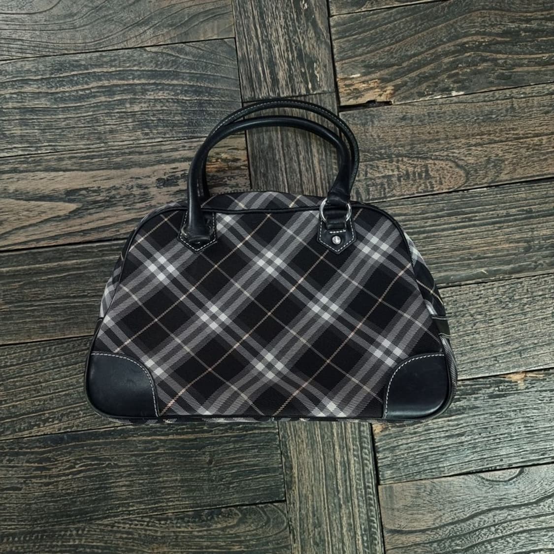 [버버리] 블루라벨 노바 체크 빈티지 토트백 P01492 상품이미지3