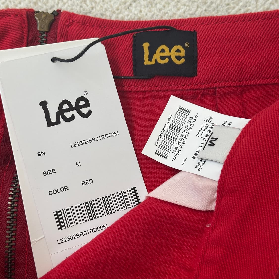 LEE 리 우먼 트윌 미니스커트 상품이미지6