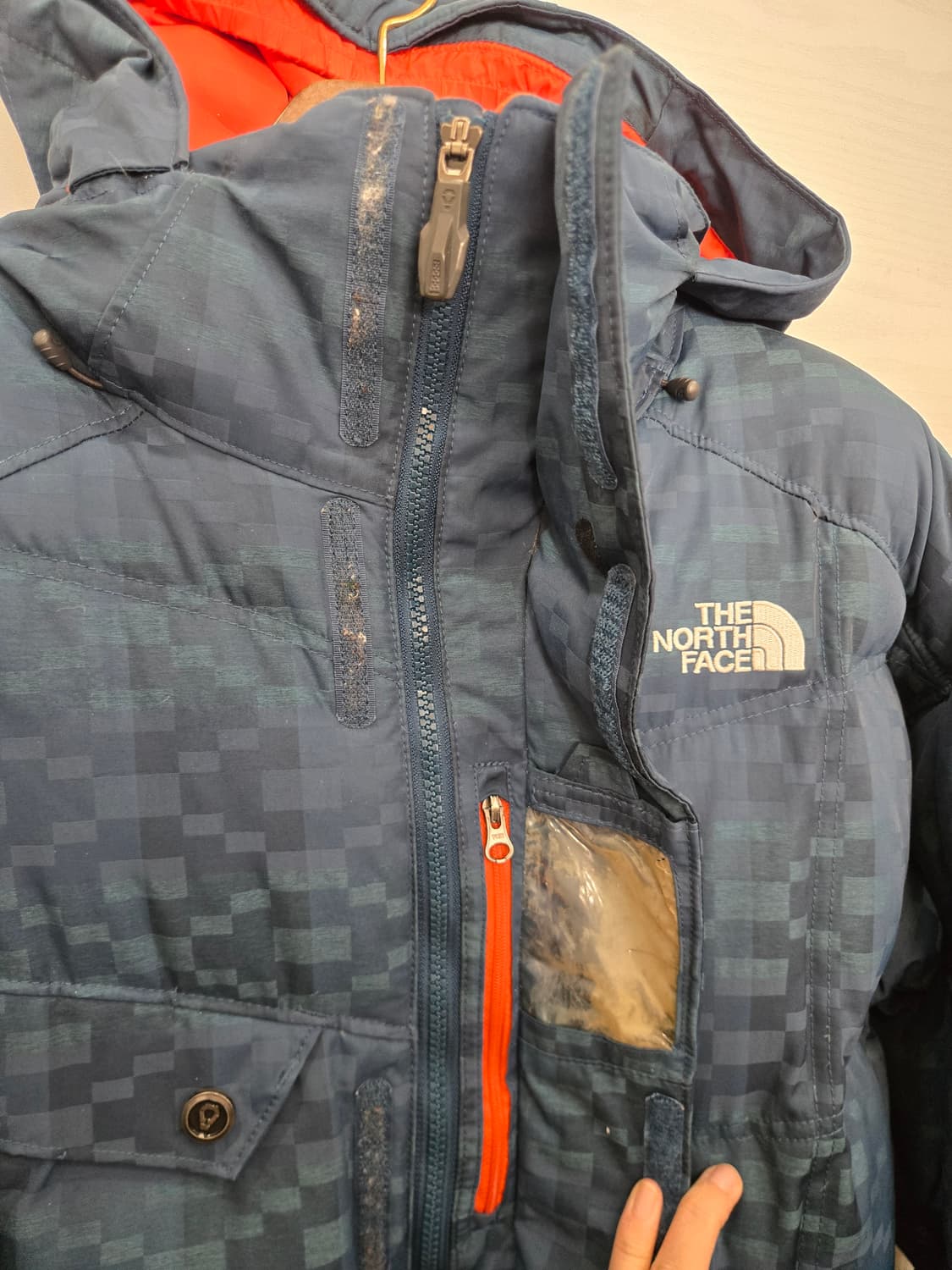 M,95,크게나옴)) THE NORTH FACE 노스페이스 거위털 패딩! 상품이미지4