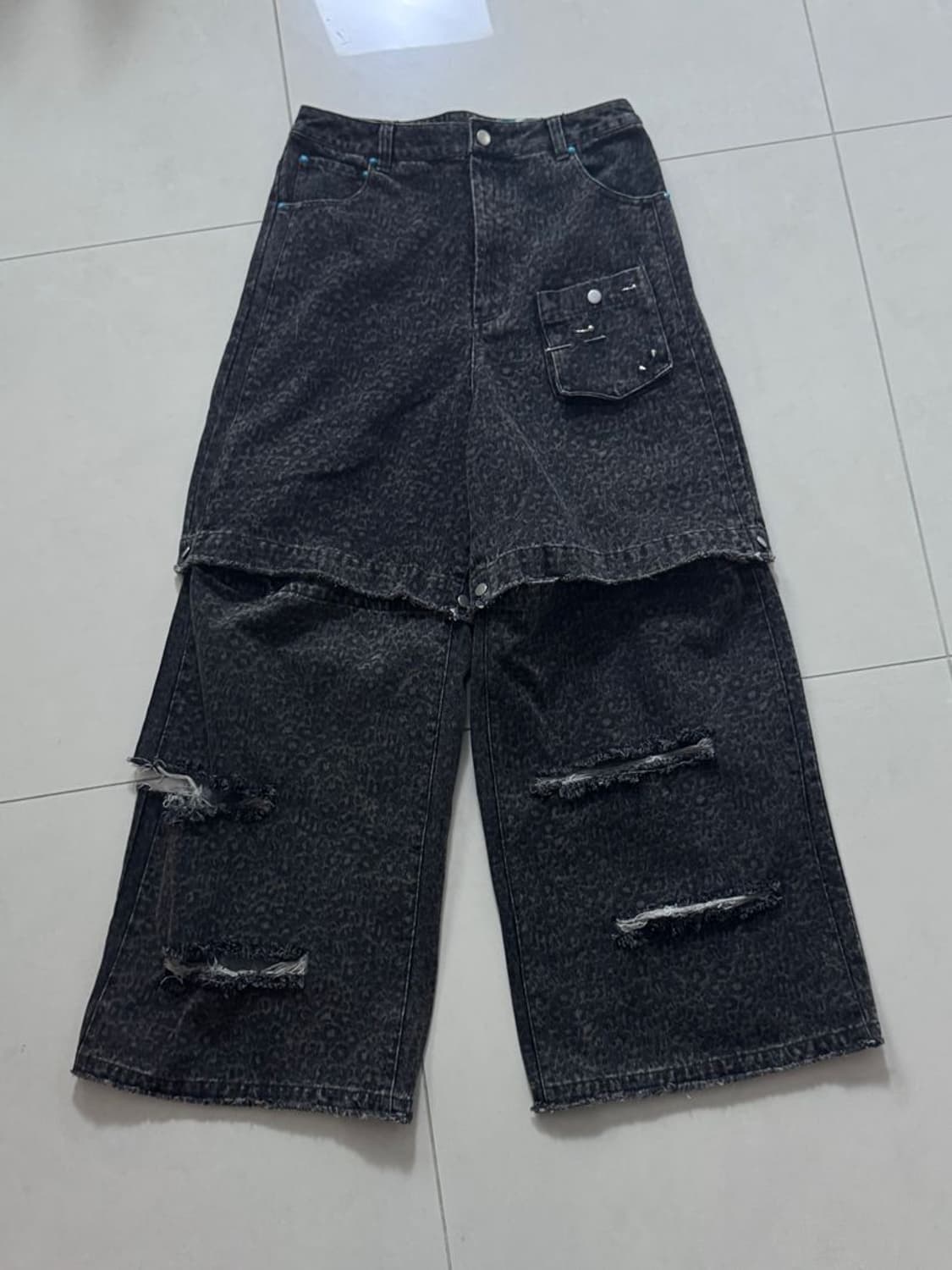 HAKU DENIM PANTS  2WAY 하쿠 데님 팬츠 상품이미지7