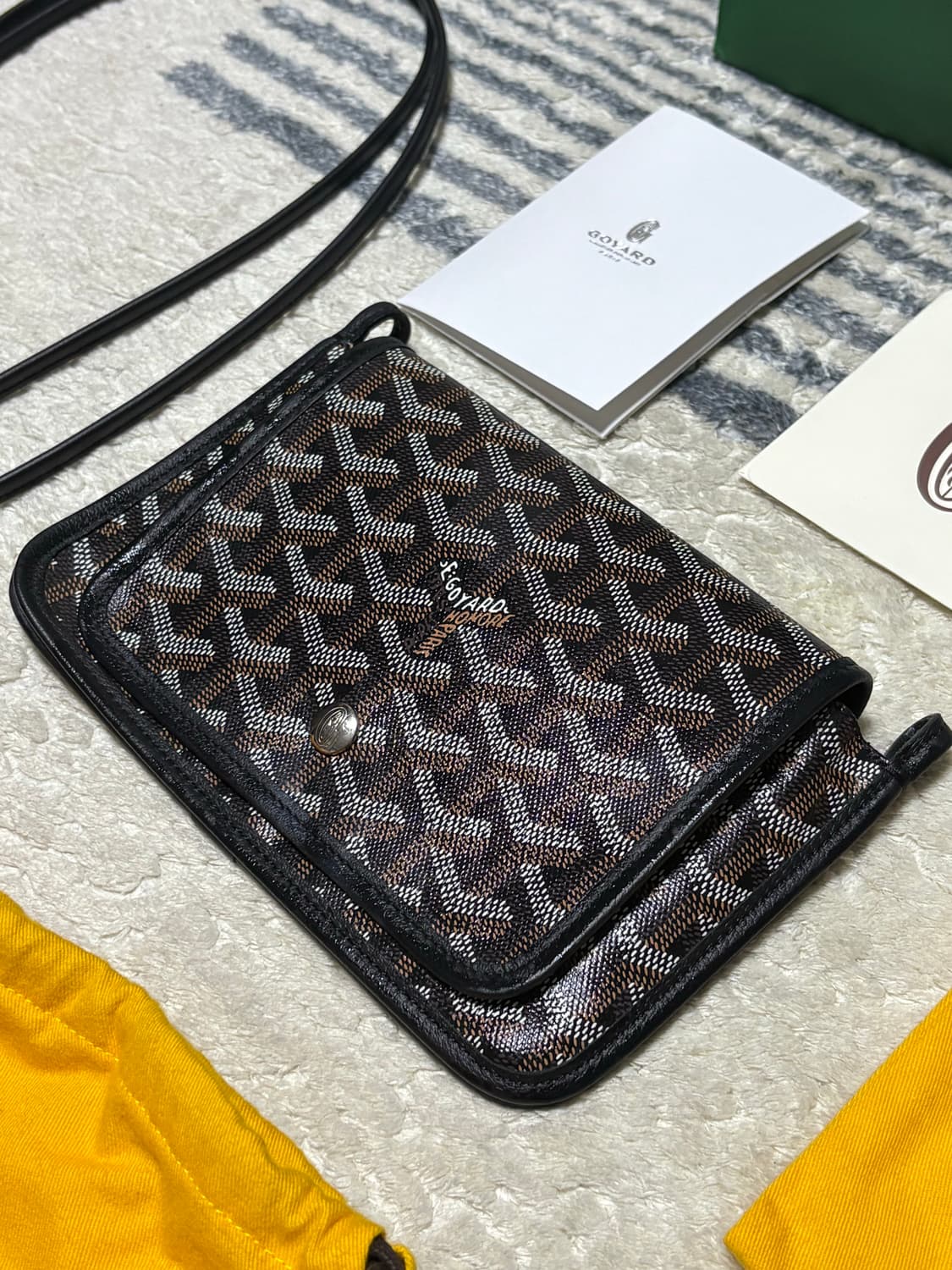 고야드 플뤼메 블랙 상품이미지2