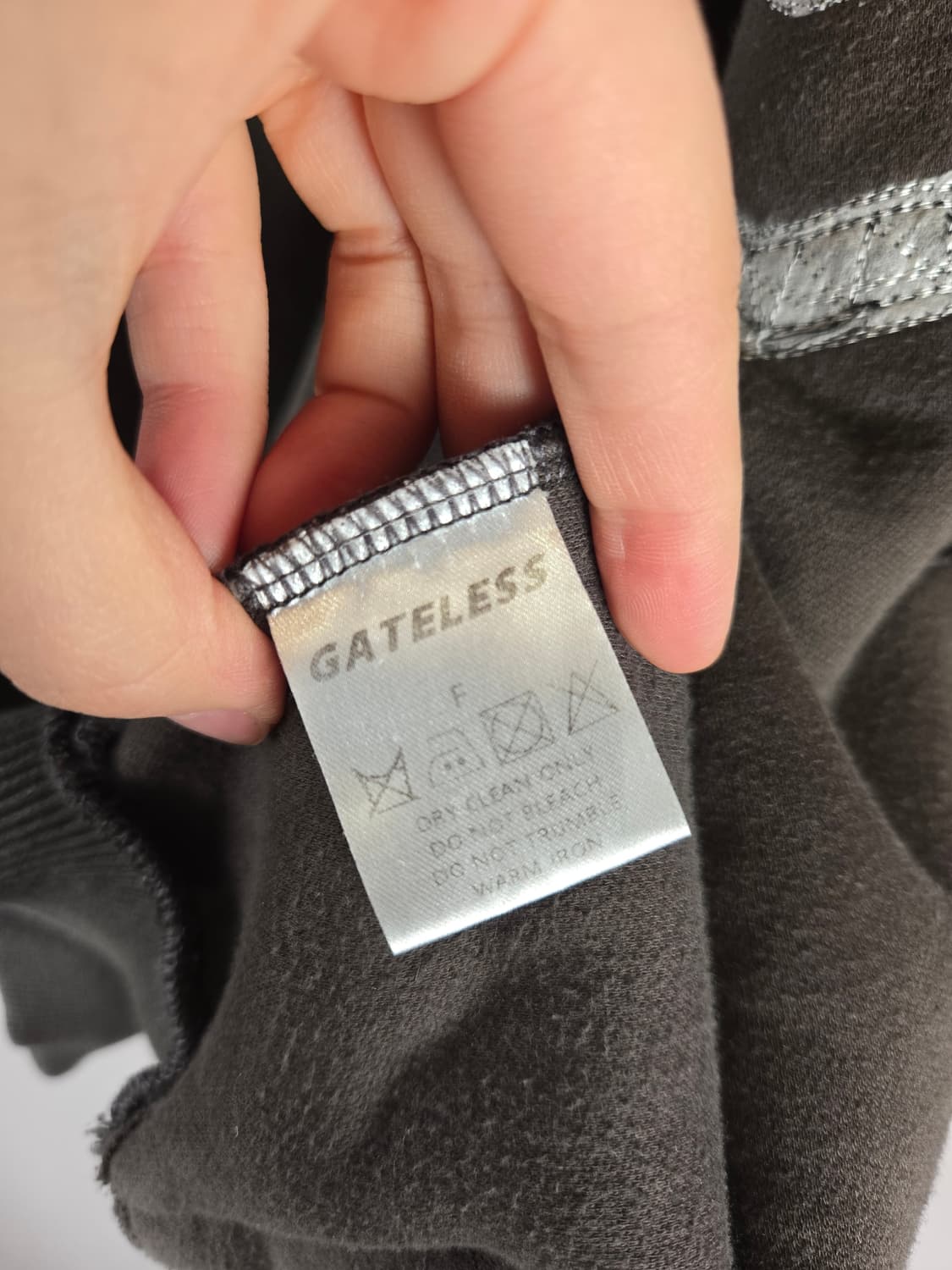 [무료배송]게이트리스 F 여성 베어 후드 보아털 집업 자켓 챠콜 상품이미지10