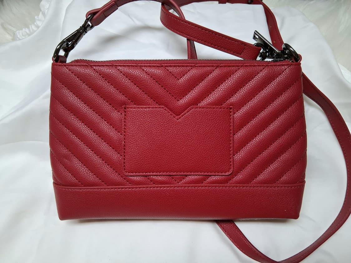 에스콰이아 레드 퀼팅 크로스백#새상품 상품이미지3