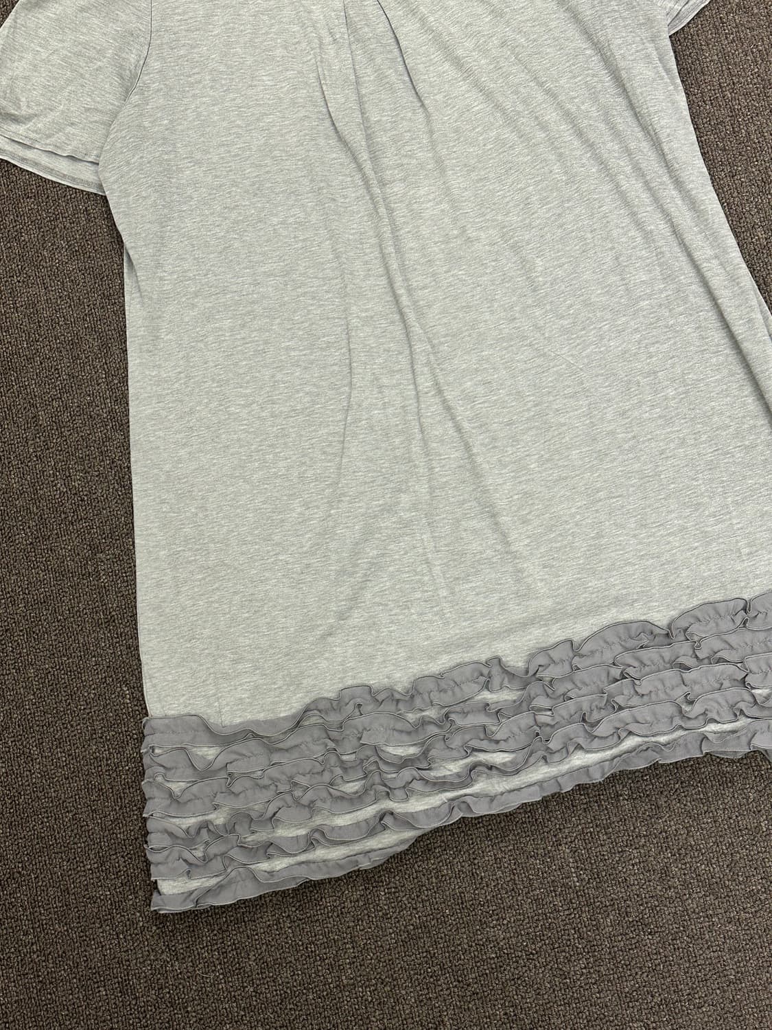 42)Rose Tiara vintage 페미닌 레이스 그레이 원피스 상품이미지3