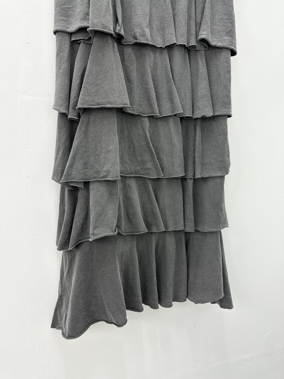 Vintage layered skirt gray 상품이미지4
