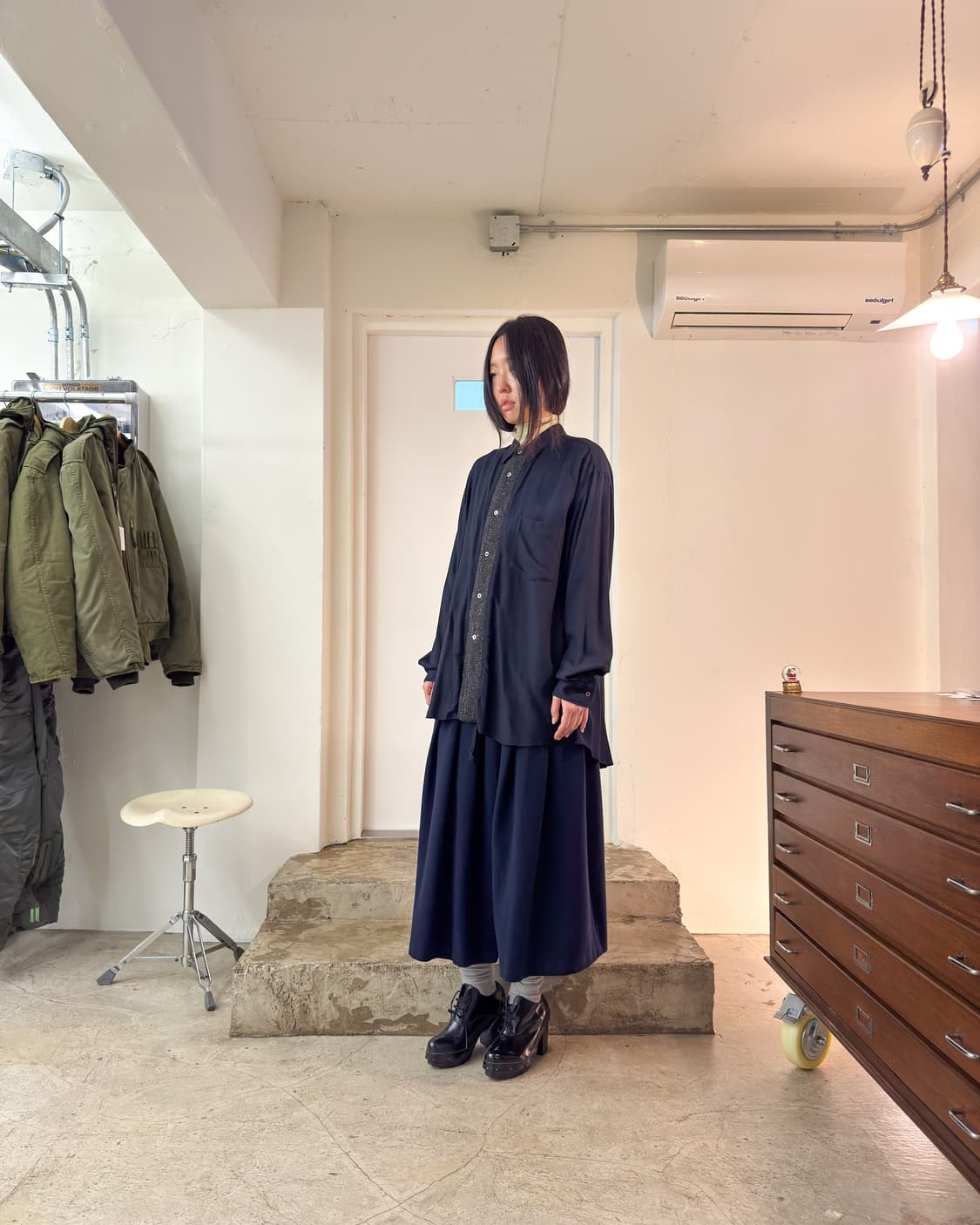 COMME des GARÇONS  Rayon Shirt/ L 상품이미지2