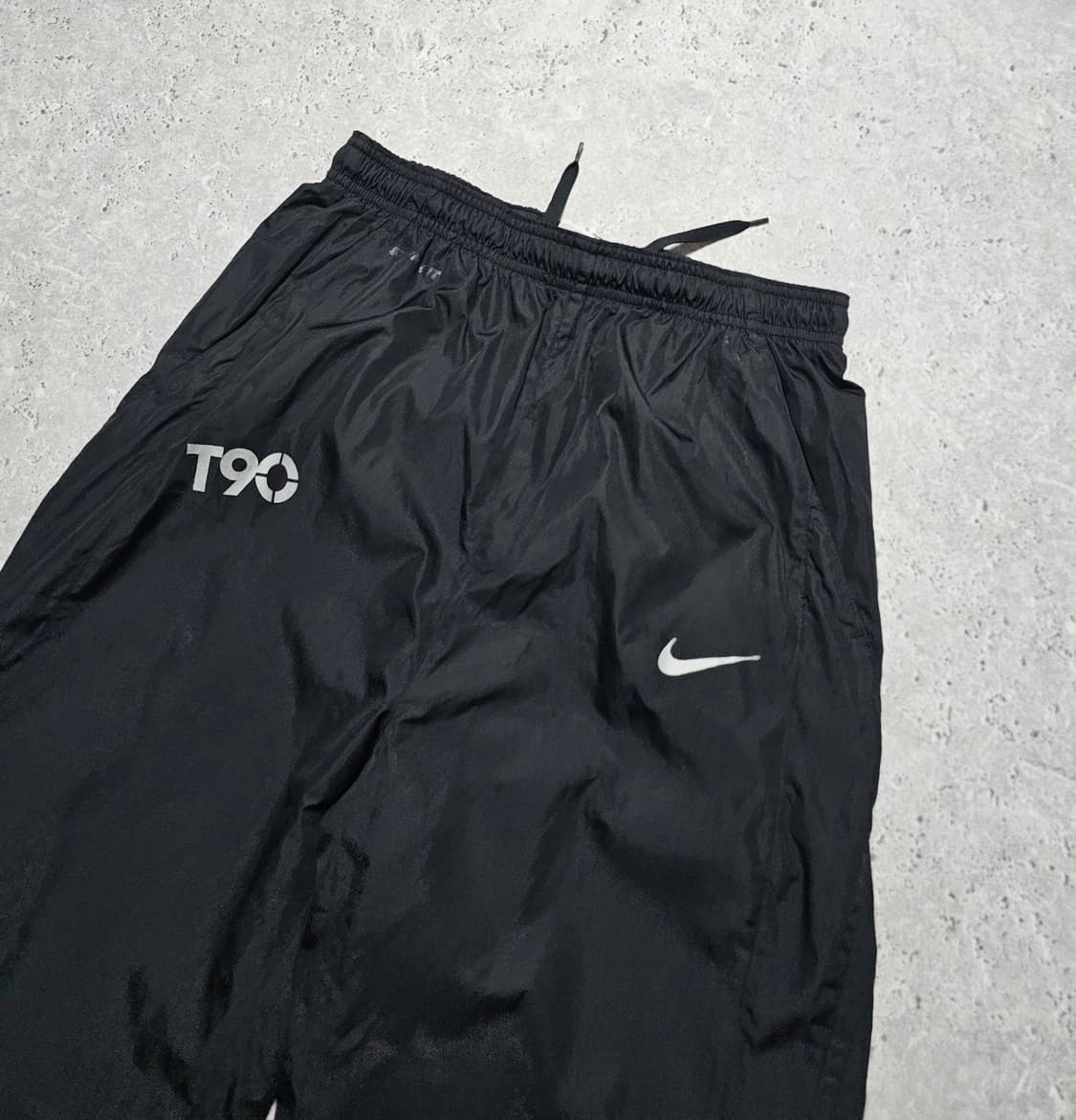 나이키 토90 트랙팬츠 바람막이 블랙 와이드 바지 상품이미지3