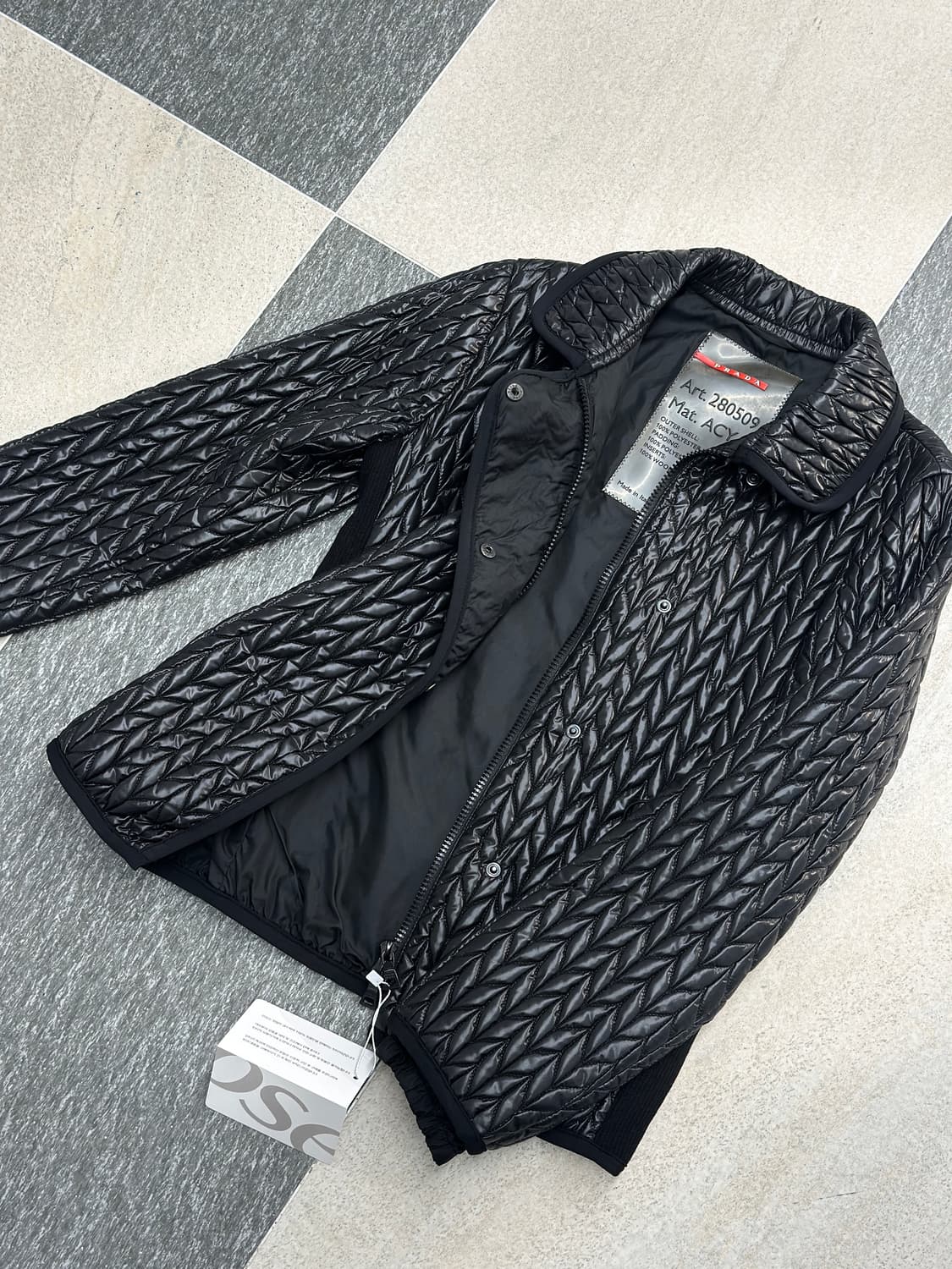 프라다 스포츠 00s 마틀라세 패딩 자켓  상품이미지4