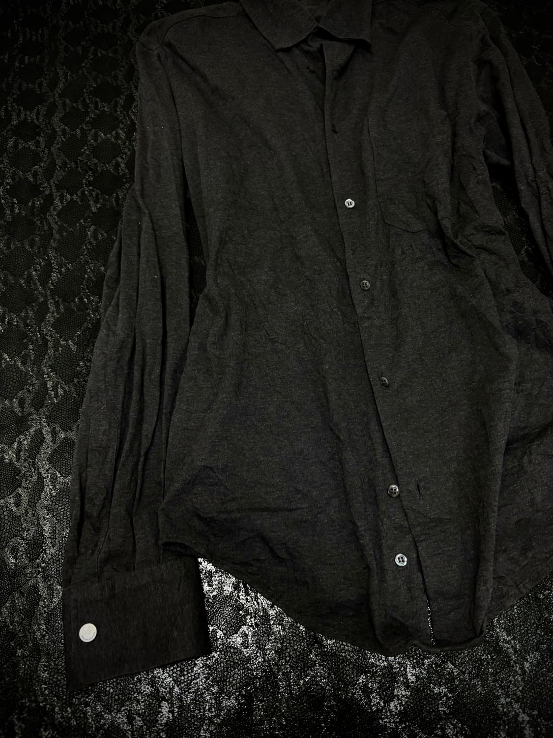 “Samsonitr” V-Kei Charcoal Shirts 상품이미지4