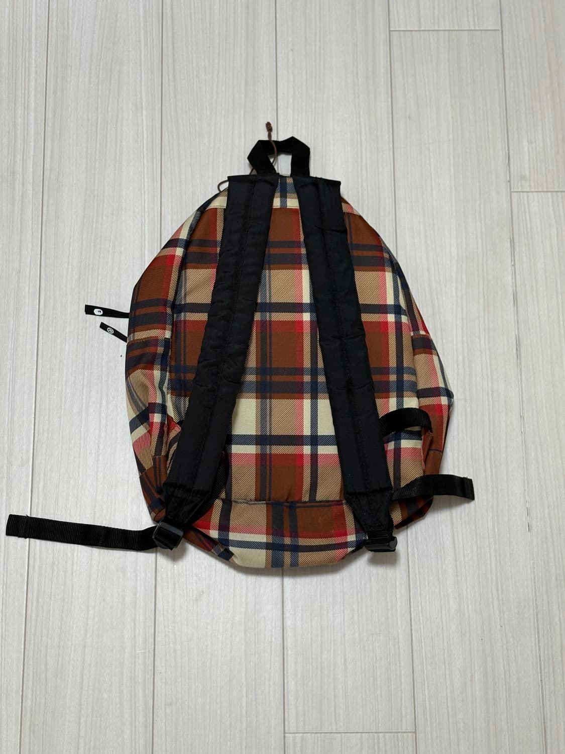 베이프 레드 체크 백팩 (희귀 매물) 상품이미지2