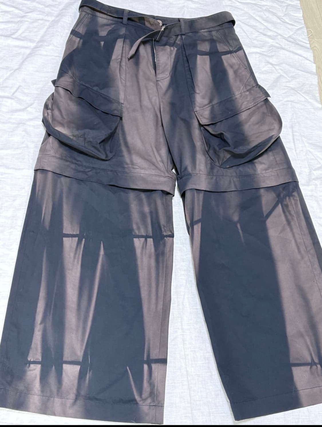 지용킴 24ss 선블리치 3d detachable trousers 상품이미지5