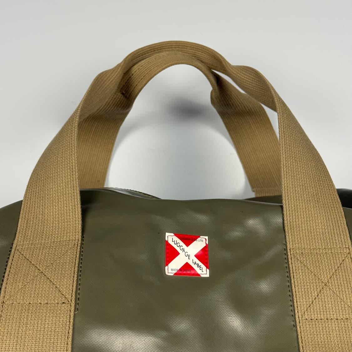 요시다포터 러기지라벨 2way 라이너 보스턴백 올리브 상품이미지4