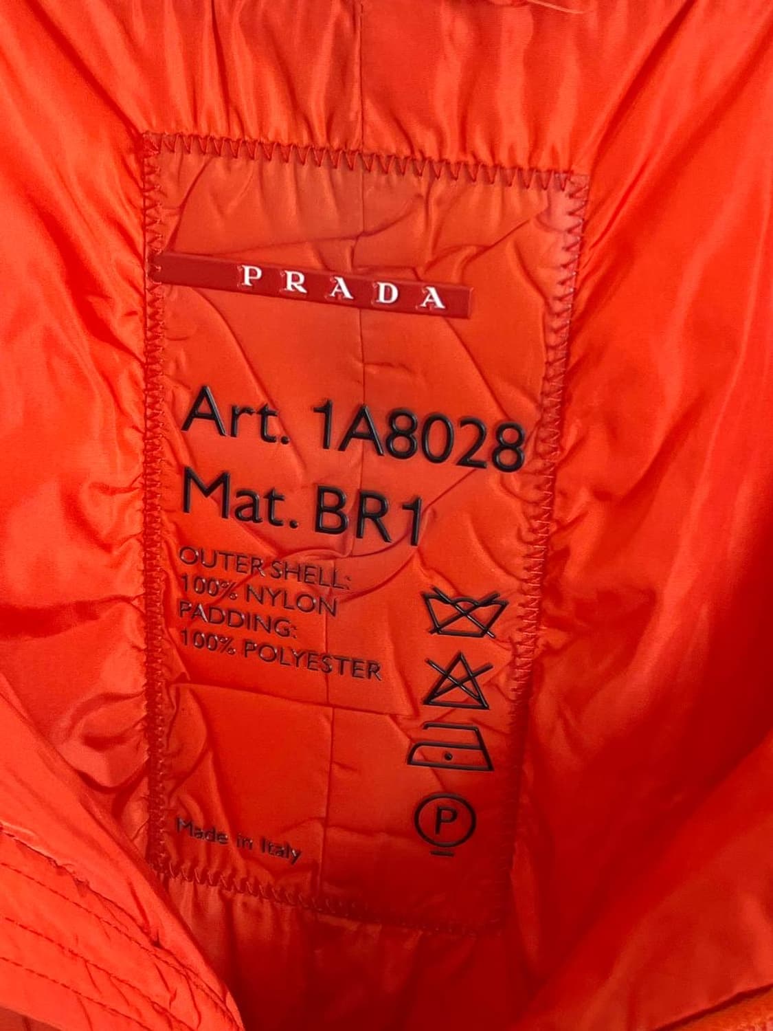 00s Prada nylon padded jacket 상품이미지6