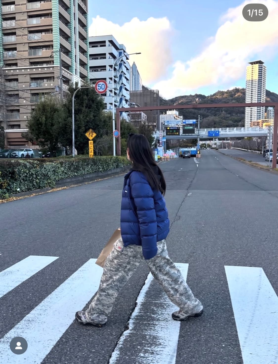 몽벨 라이트 알파인 다운 파카 인디고 M사이즈 상품이미지3