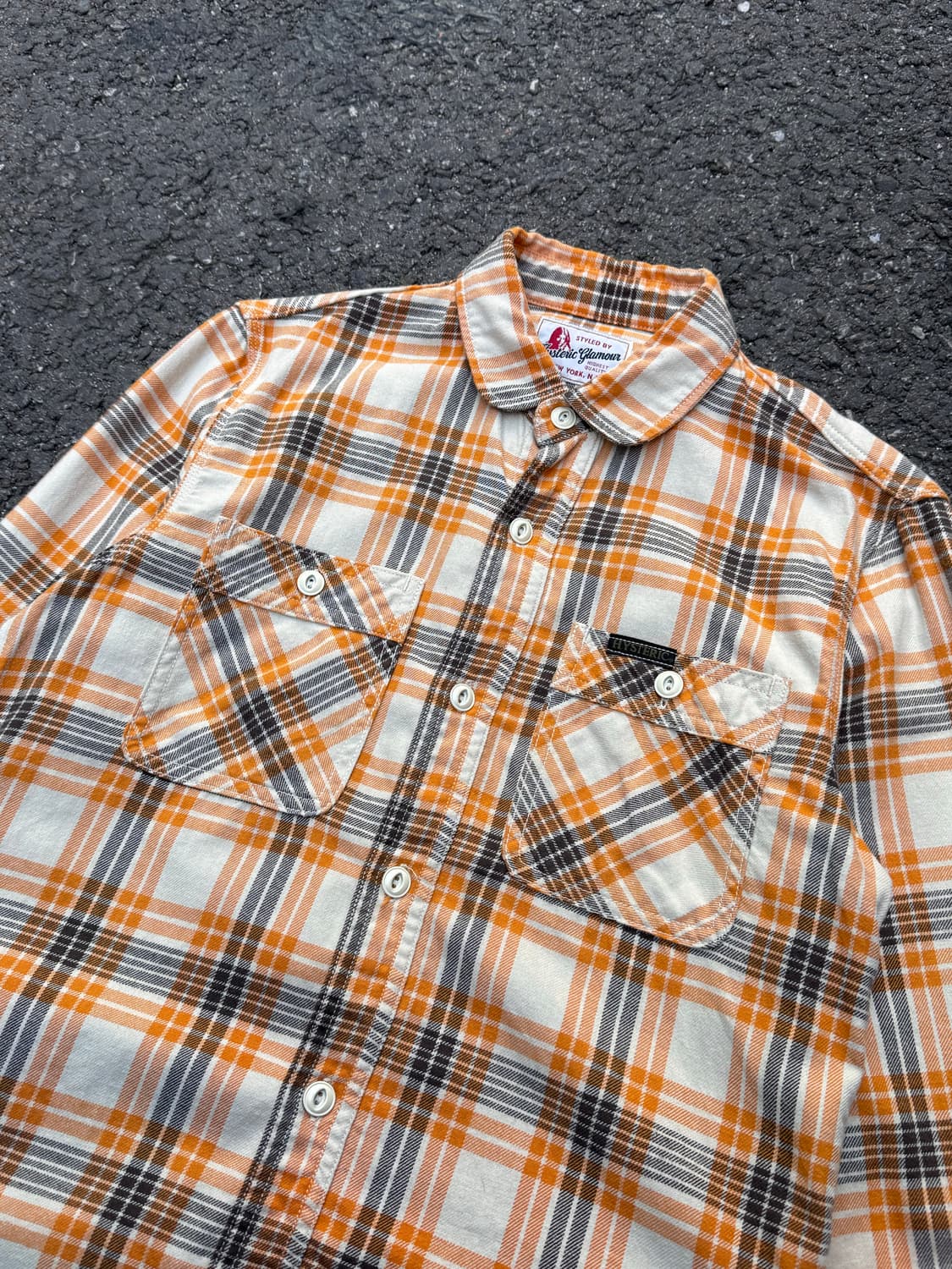 히스테릭글래머 체크패턴 셔츠  상품이미지2