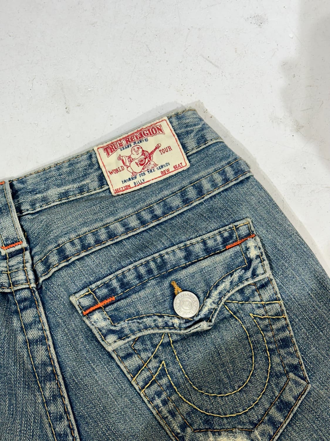 트루 릴리전 USA 연청 데님 팬츠 청바지 26 상품이미지6